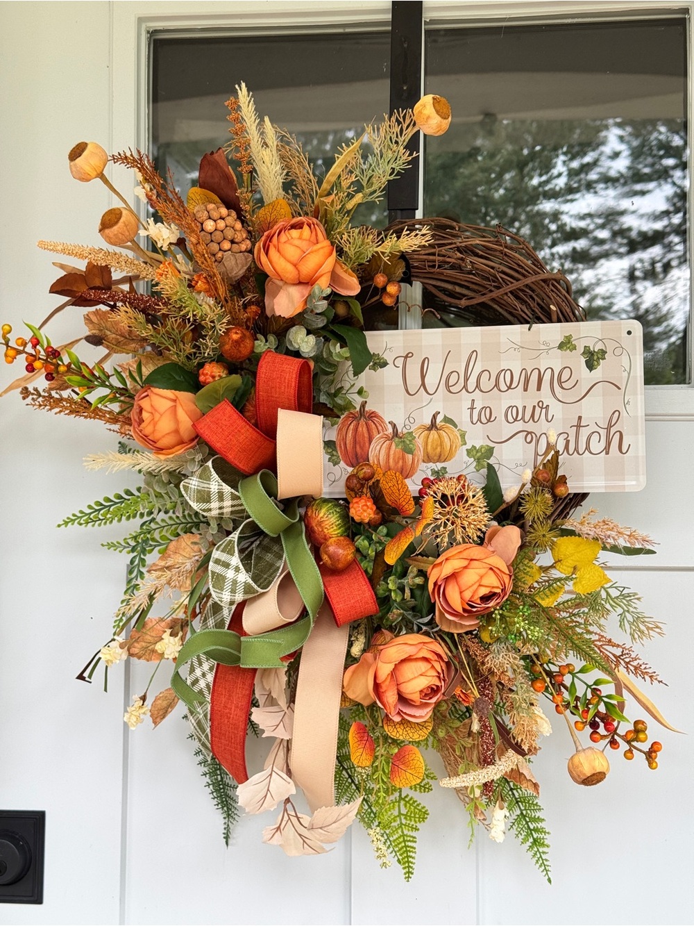 Welcome to Our Patch Wreath